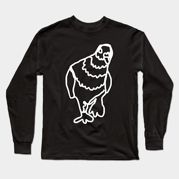 Pigeon Long Sleeve T-Shirt by NomiCrafts